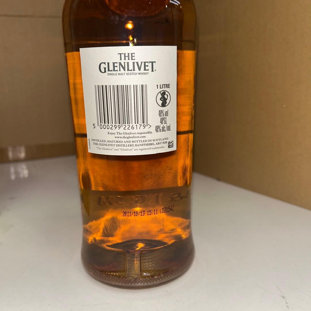 5394【未開栓】ザ・グレンリベット ナデューラ16年 1000ml 48% - メルカリ