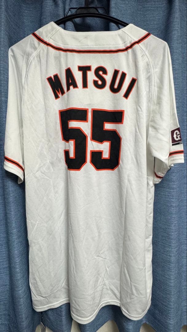 2014 読売ジャイアンツ 80周年 松井 秀喜 adidas 復刻ユニフォーム