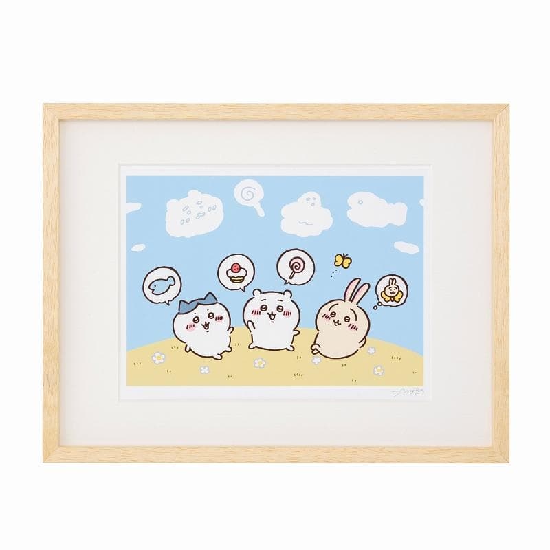 ナガノマーケット ちいかわ アートフレーム 限定100点