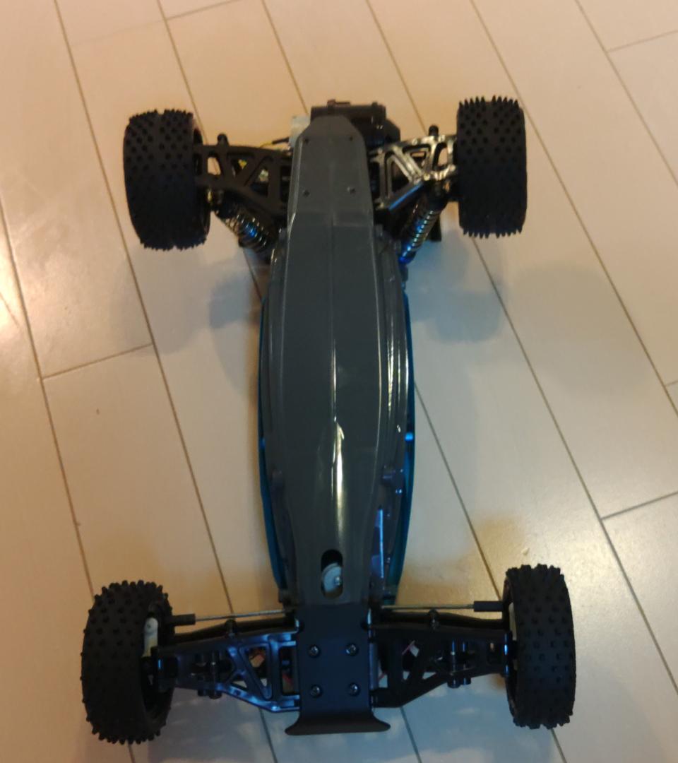 【美品・走行2回】タミヤ DT-03 OPパーツ付き LEYTON HOUSE