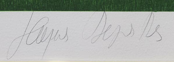 デぺルト 【ムイフィールド・ゴルフクラブ】 リトグラフ