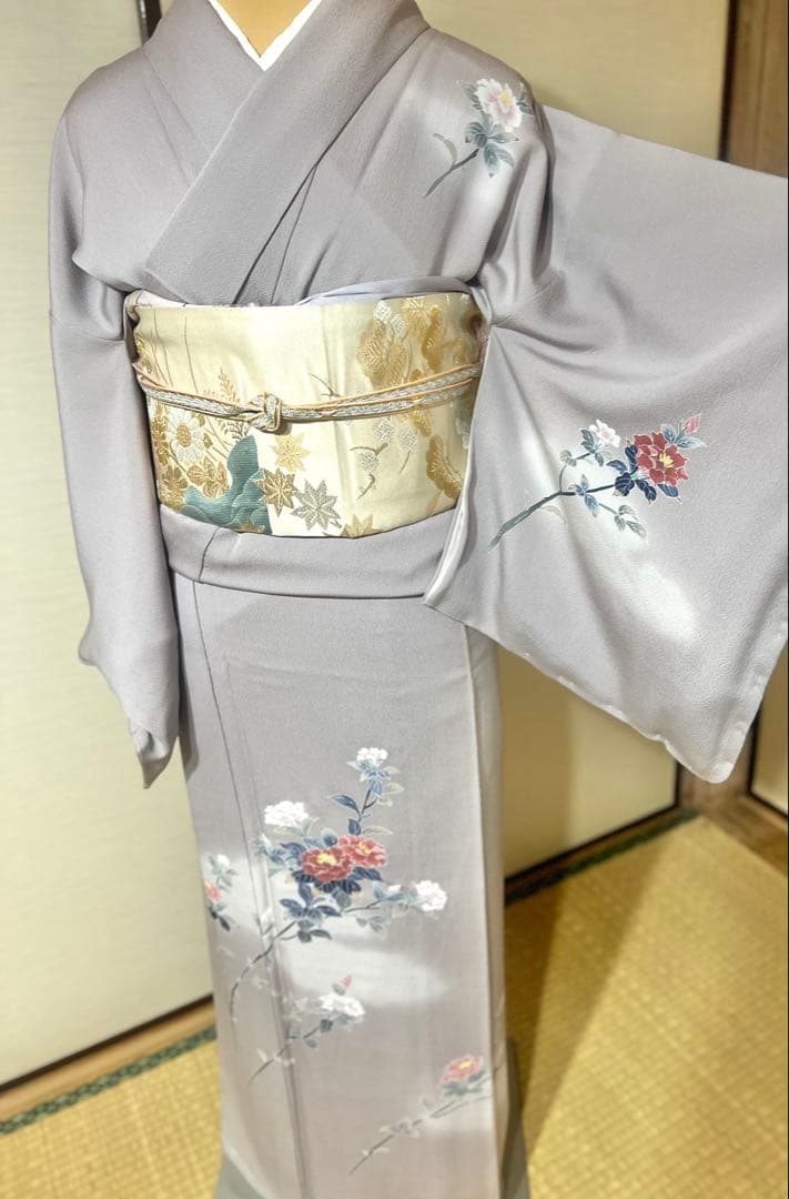 正絹 訪問着 4点フルセット 卒業式 入学式 七五三 結婚式 お宮参りなど