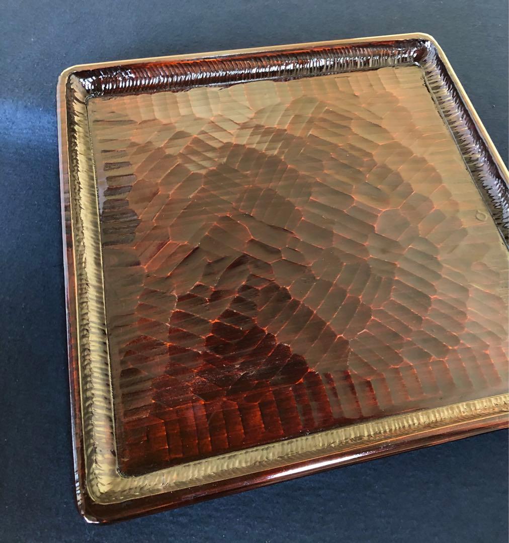 ❗️割引《R》伝統工芸 讃岐彫 讃岐膳5客 四方膳 会席膳 刳抜 251216お5