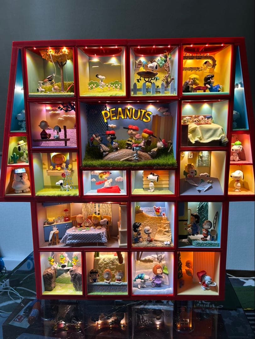 ディアゴスティーニ SNOOPY&FRIEND 1号〜100号完成品アダブター付