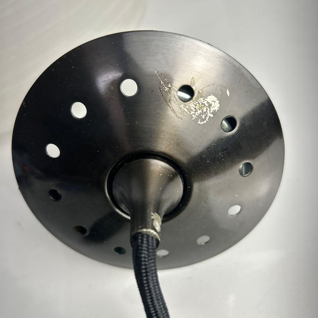 希少昭和レトロ✨未使用 保管品 山田照明 糸巻きガラス ペンダント