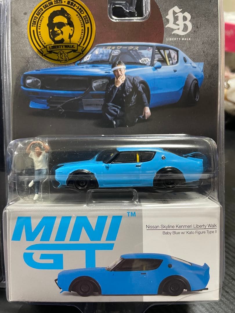 オートサロン限定MINI GT LBWK スカイラインケンメリ24.25年セット