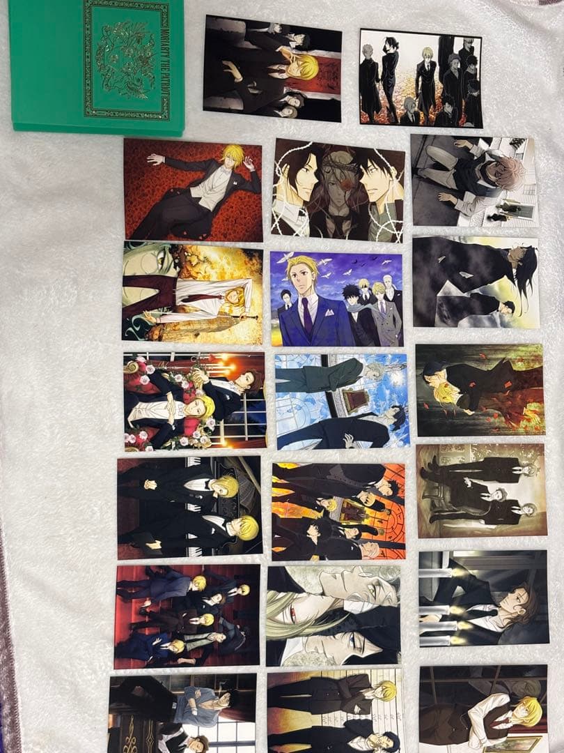 憂国のモリアーティポストカード全種(20種)セット 特製バインダー