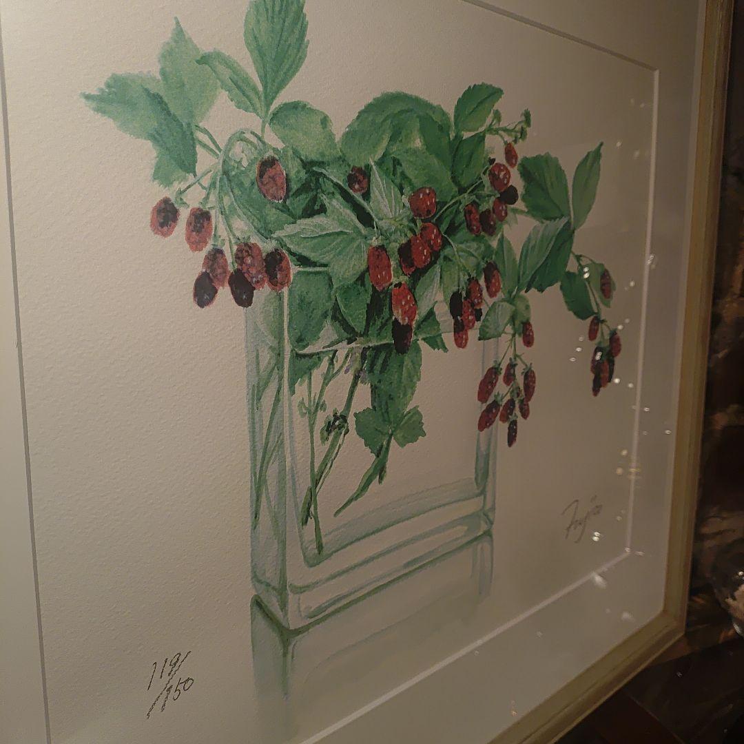 Fujiko 橋本不二子 限定150 直筆サイン 水彩画 油絵 絵画 版画 - メルカリ