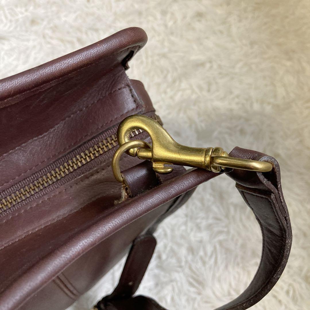 バッグ vintage coach old ZIP TOP SHOPPER 9995