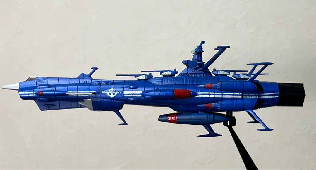 宇宙戦艦ヤマトプラモデル メカコレ完成品 アンドロメダ級宇宙戦艦