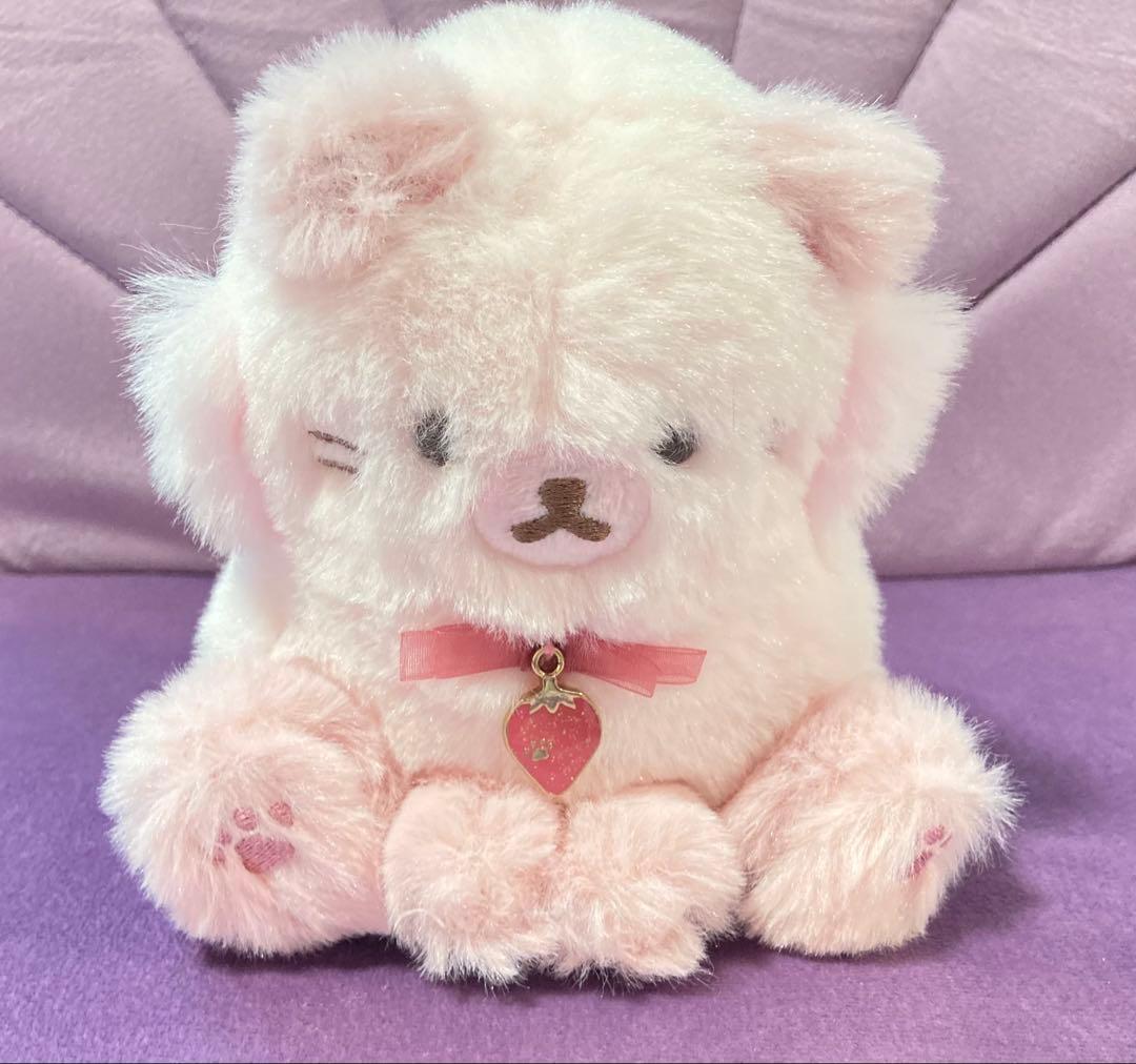 ストロベリーキャット ぬいぐるみ リラックマ - メルカリ