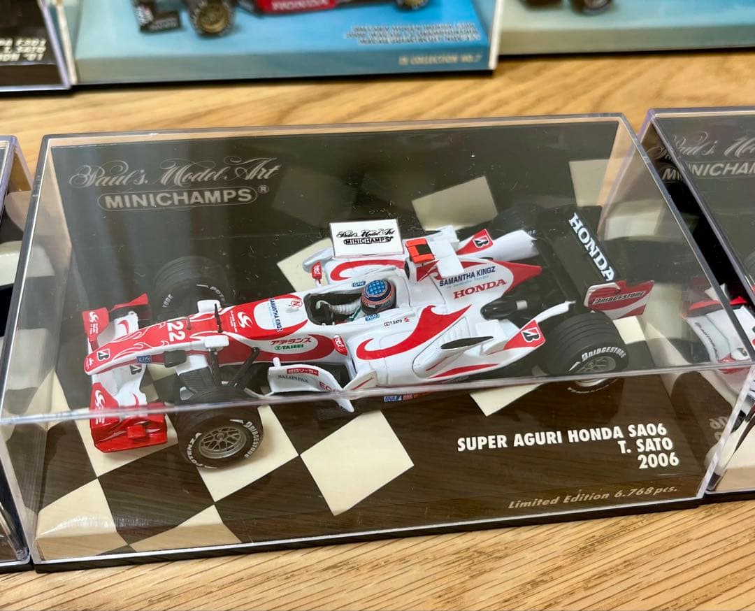 ミニチャンプス F1 佐藤琢磨 1/43スケール 8台セット