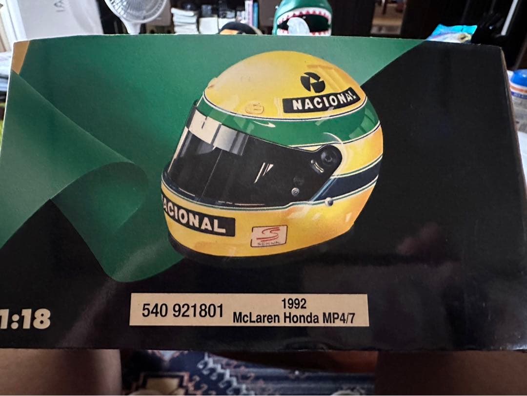 アイルトンセナ　レーシングカーコレクション1922マクラーレンホンダMP4/7