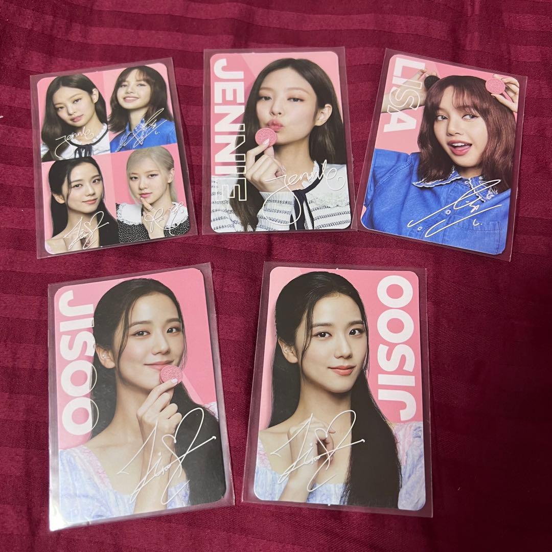 blackpink トレカ ロゼ Rose ums ユニバ 特典 album BLACKPINK トレカ