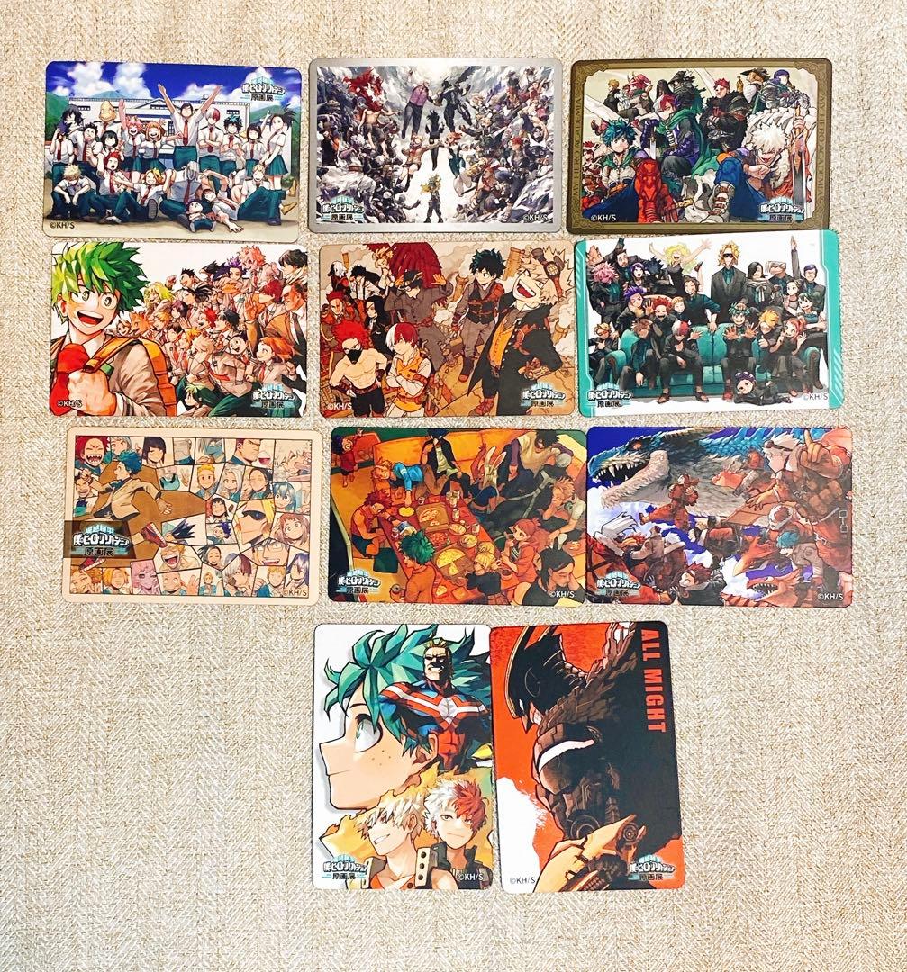 ヒロアカ 原画展 マグネットステッカーコレクション ヒロアカ展