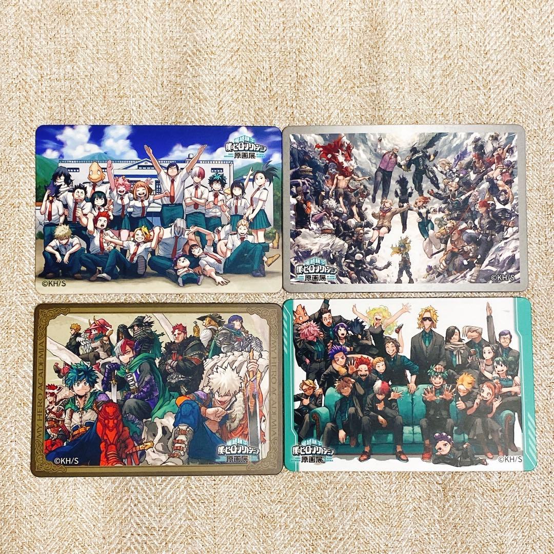 ヒロアカ 原画展 マグネットステッカーコレクション ヒロアカ展