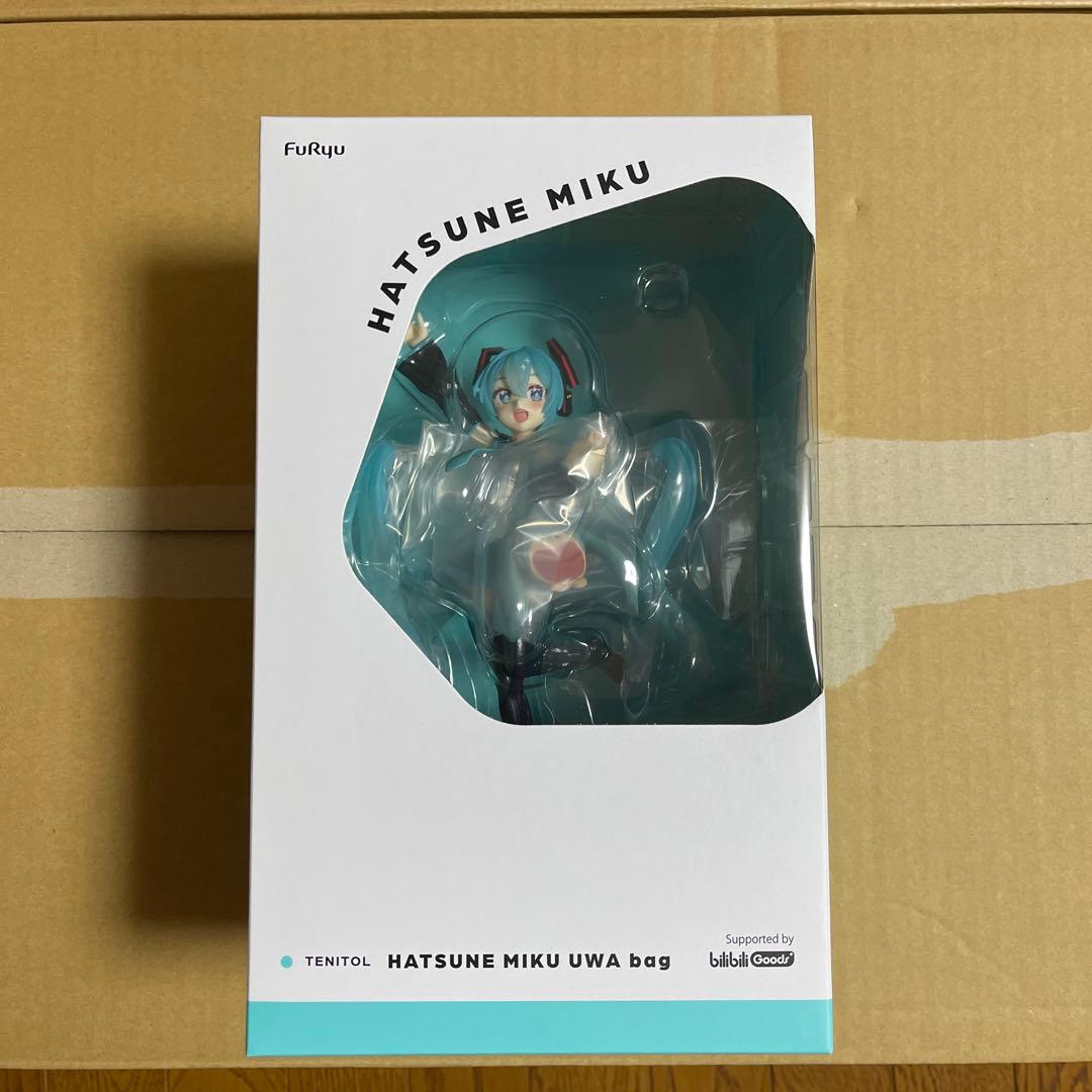 TENITOL 初音ミク UWA ふわふわ可愛い笑顔バッグ フィギュア