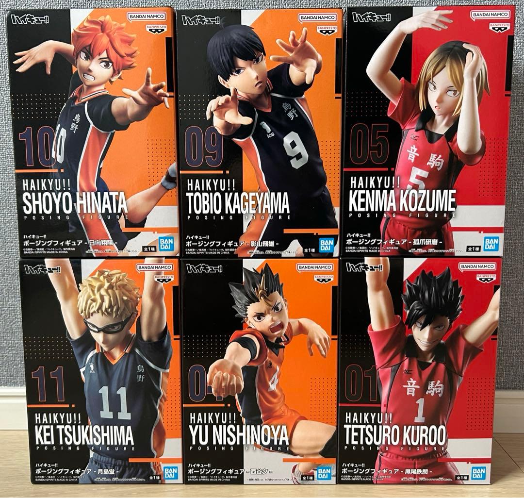 ハイキューフィギュアまとめ売り 6体セット ② - メルカリ