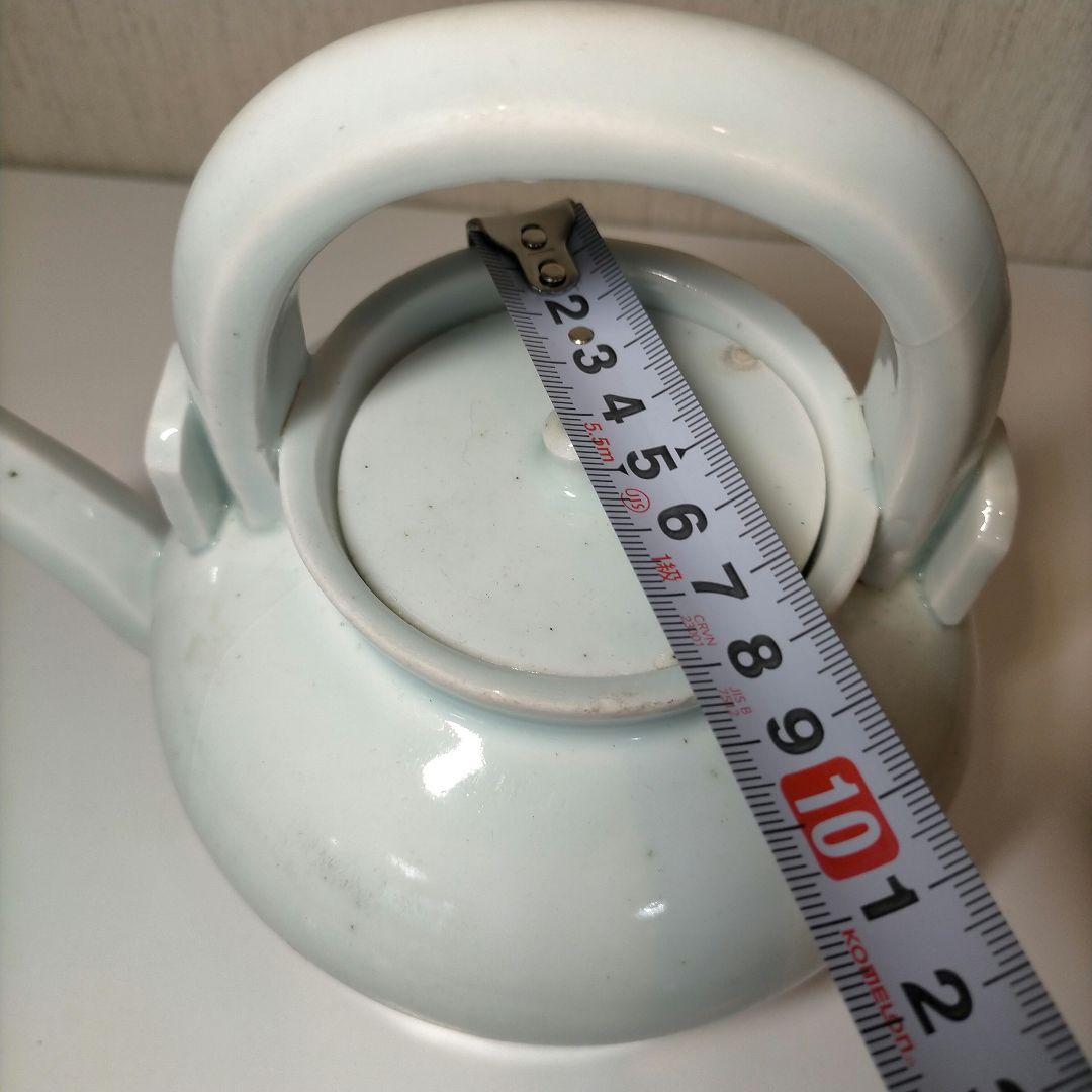 朝鮮古美術 李朝白磁水注 白磁提手水注 朝鮮古美術