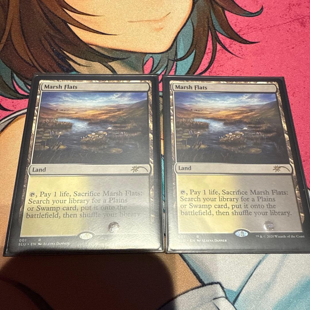 MTG 湿地の干潟 Secret Lair 4枚セット MTG 湿地の干潟 Secret Lair 4