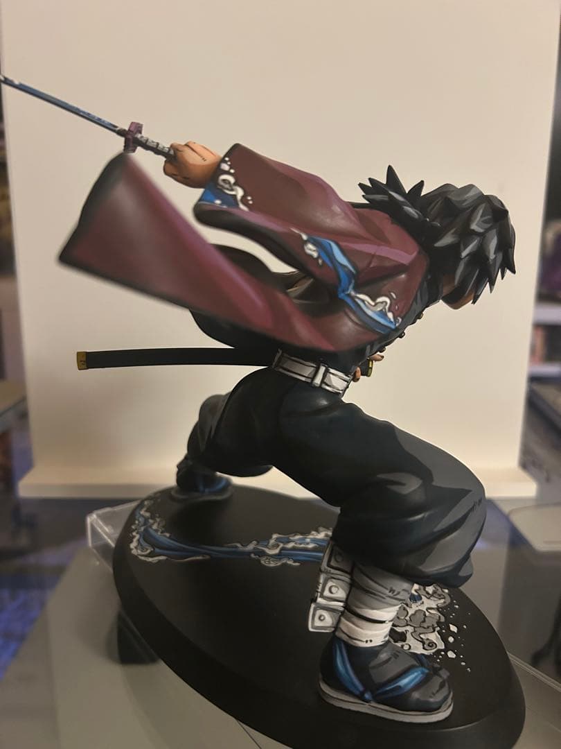 鬼滅の刃 冨岡義勇 フィギュア リペイント 2次元彩色