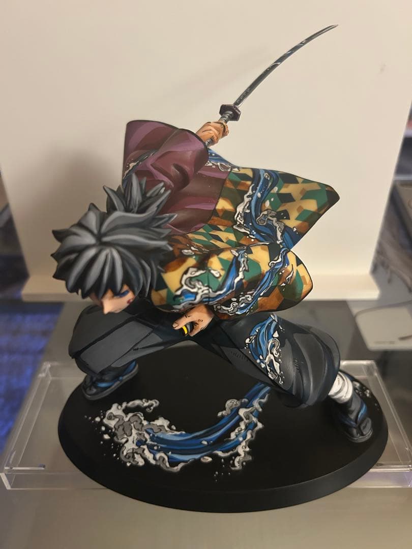 鬼滅の刃 冨岡義勇 フィギュア リペイント 2次元彩色