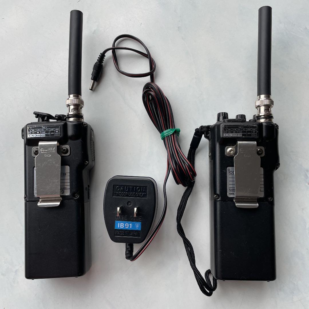 ICOMハンディ 無線機 IC-3S 2台 ジャンク品