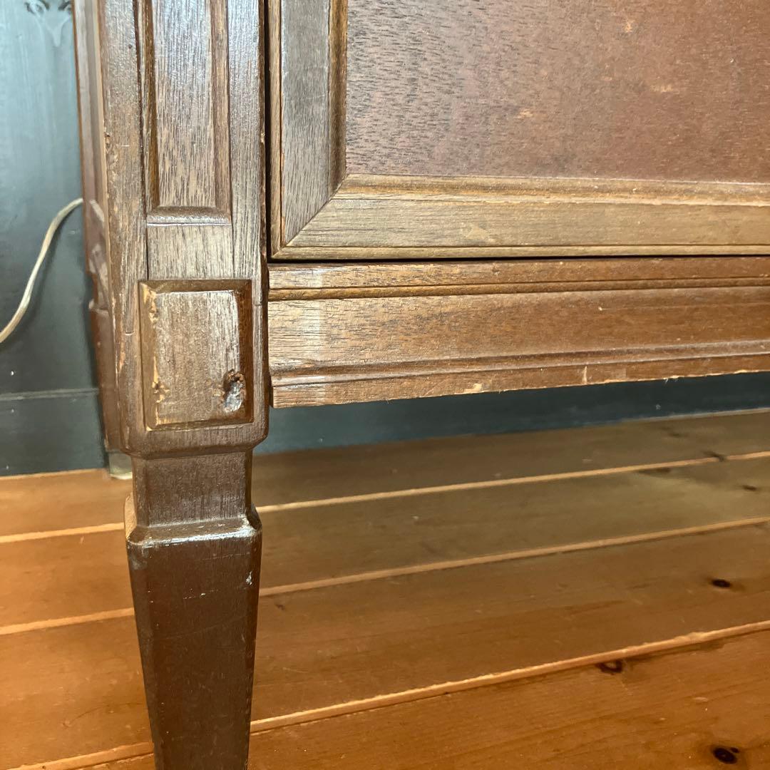 木製クラシックチェスト 引き出し ダークブラウン