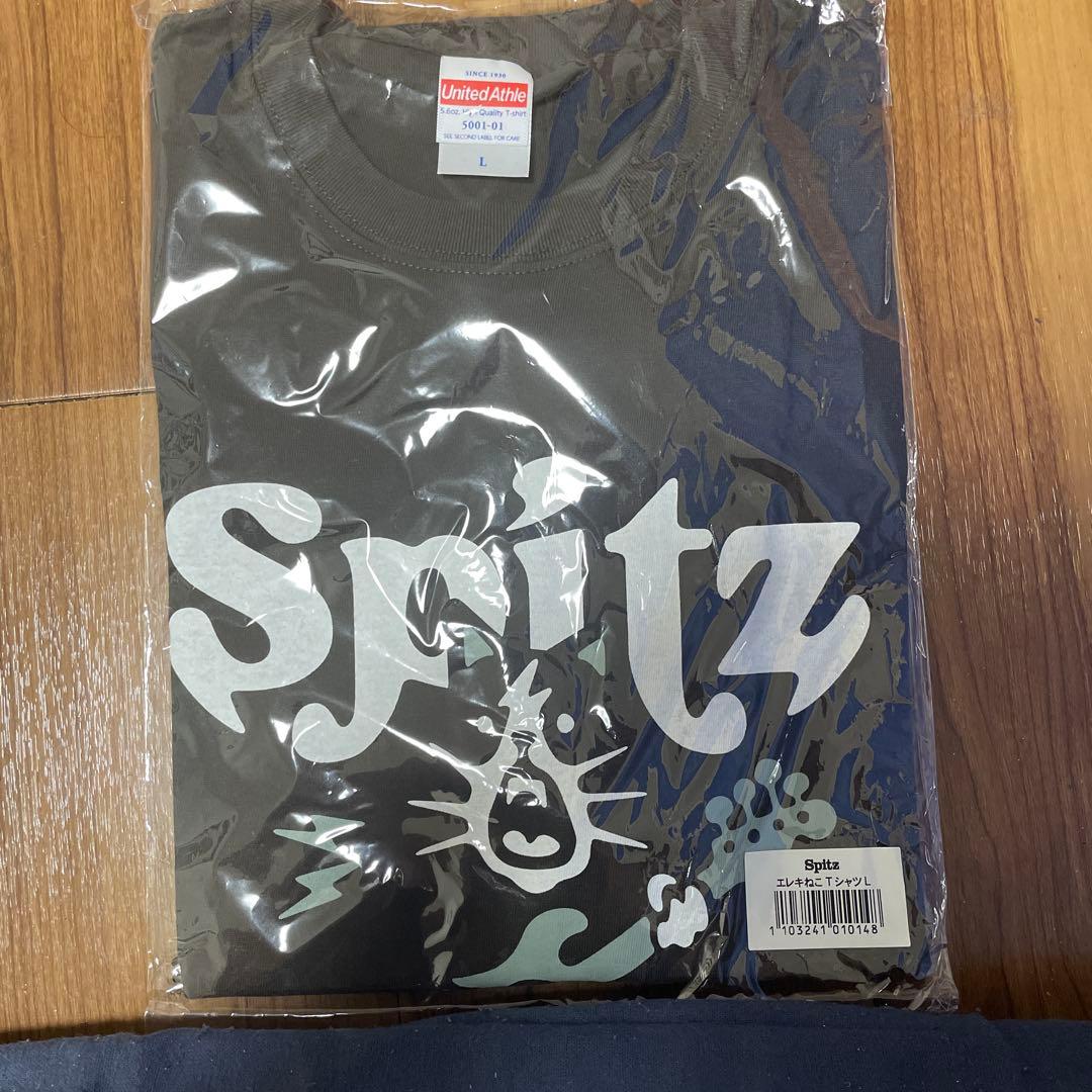 新品】スピッツ 2024夏グッズ エレキねこ T シャツ Lサイズ