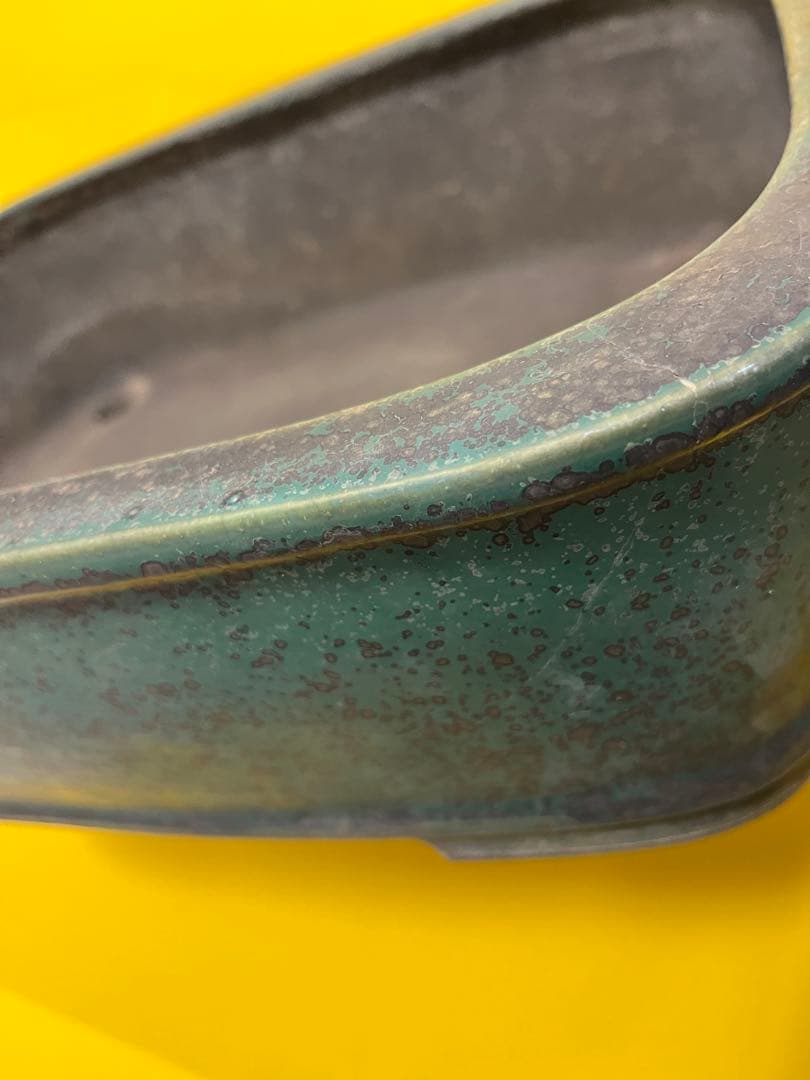 鴻陽鉢　和鉢　長方鉢　盆栽鉢　相羽鴻陽作