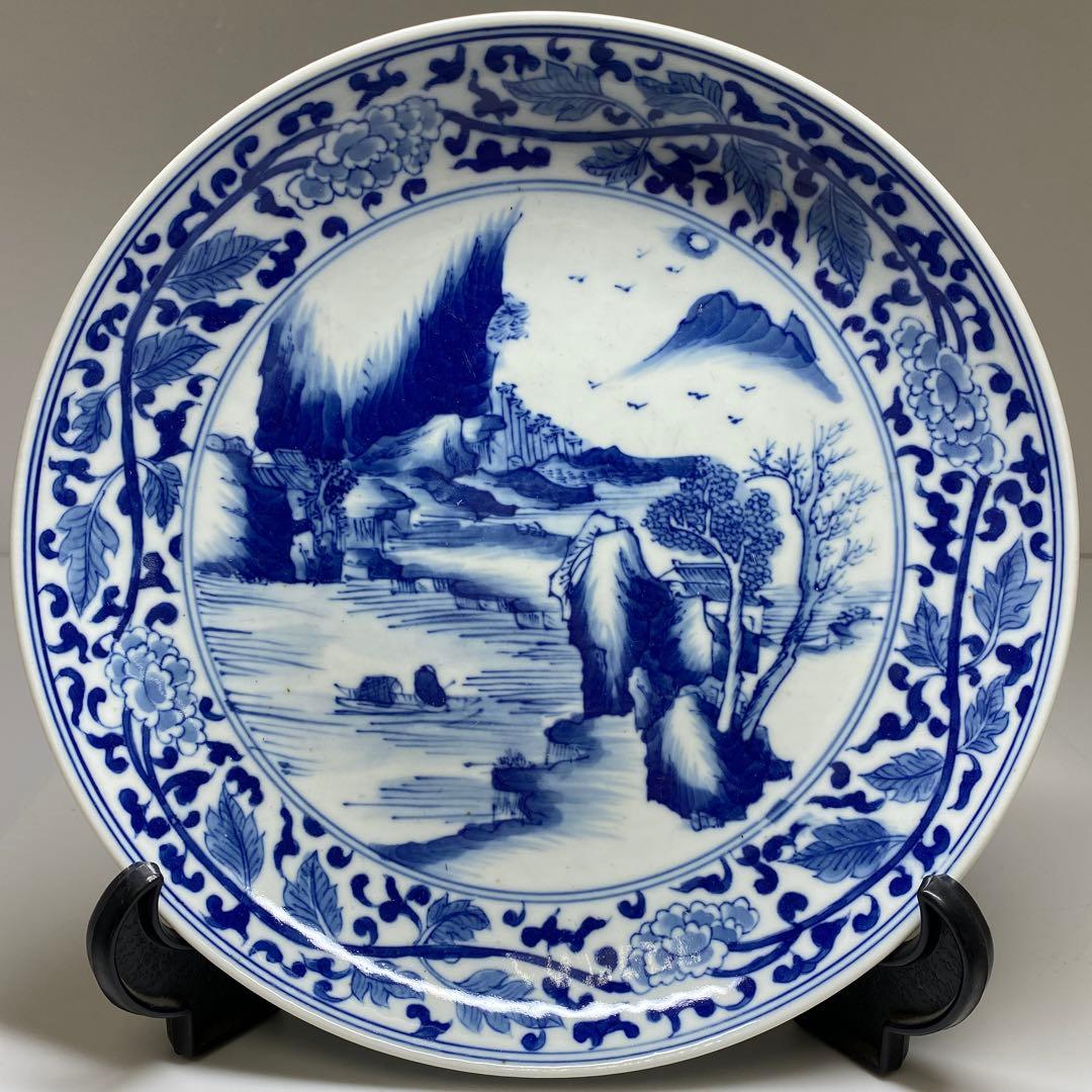 中国清時代呂均窯大鉢口径20.5㎝東Y7-0228☆2Fタルサ