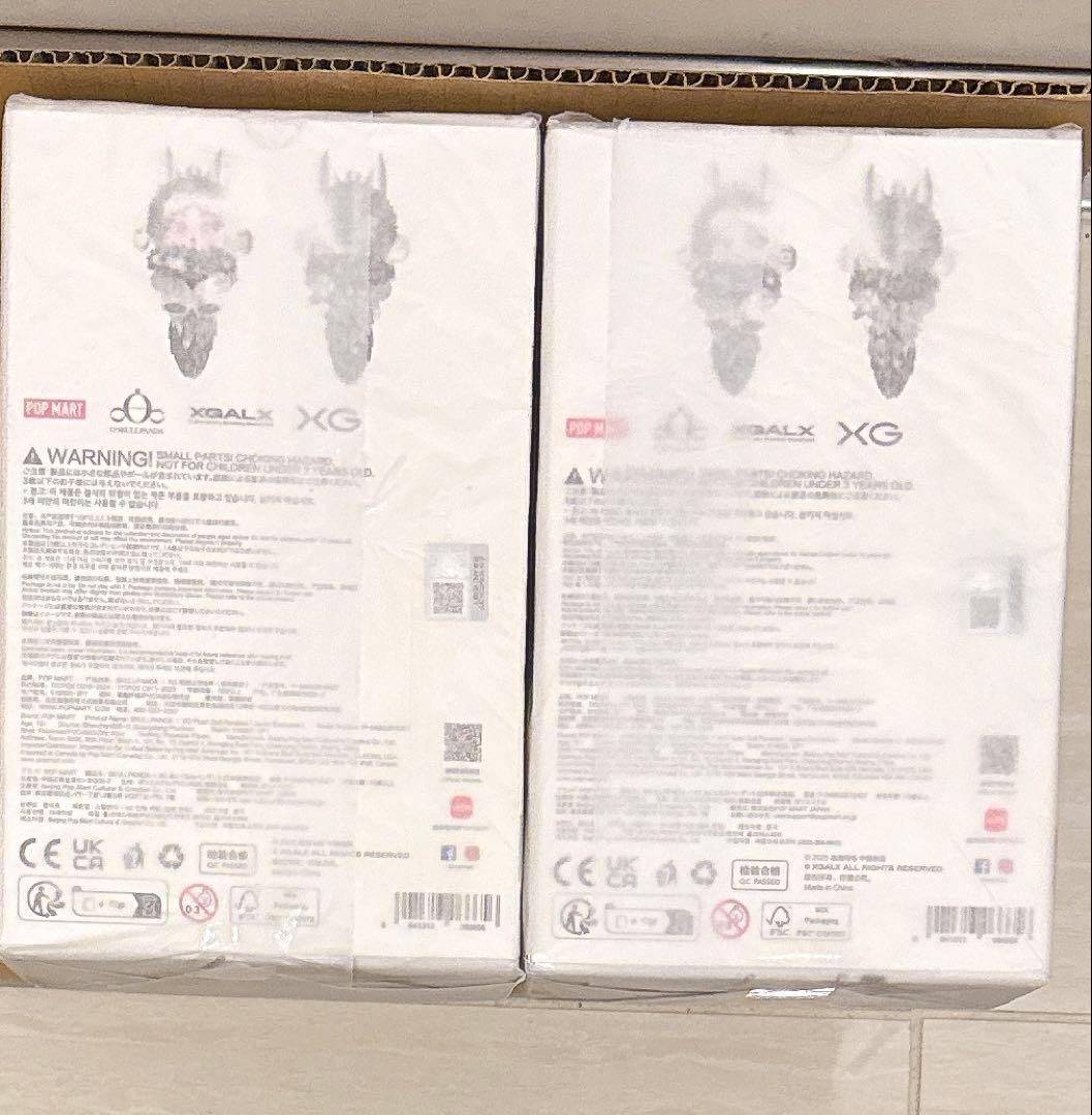SKULLPANDA × XG コラボ　スカルパンダ 日本限定品　POPMART