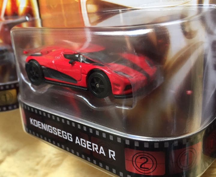 ホットウィール ニードフォースピード マスタング アゲーラR 二台セット