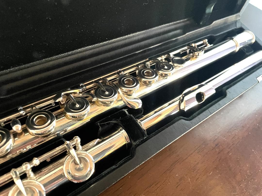 パール フルート 総銀製 カンタービレ インラインリングキー Ｅメカ付き