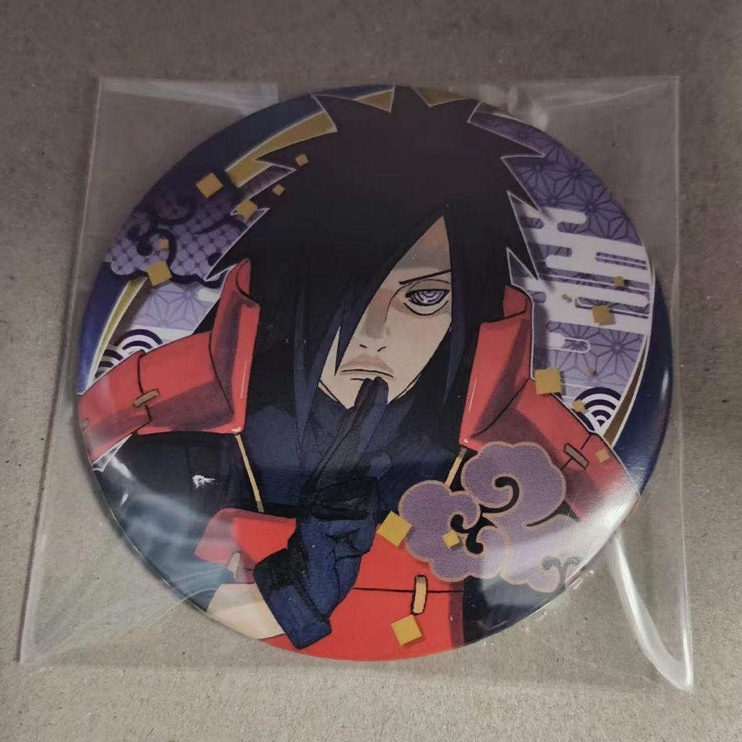 ☆NARUTO 歌舞伎 缶バッジうちはマダラ