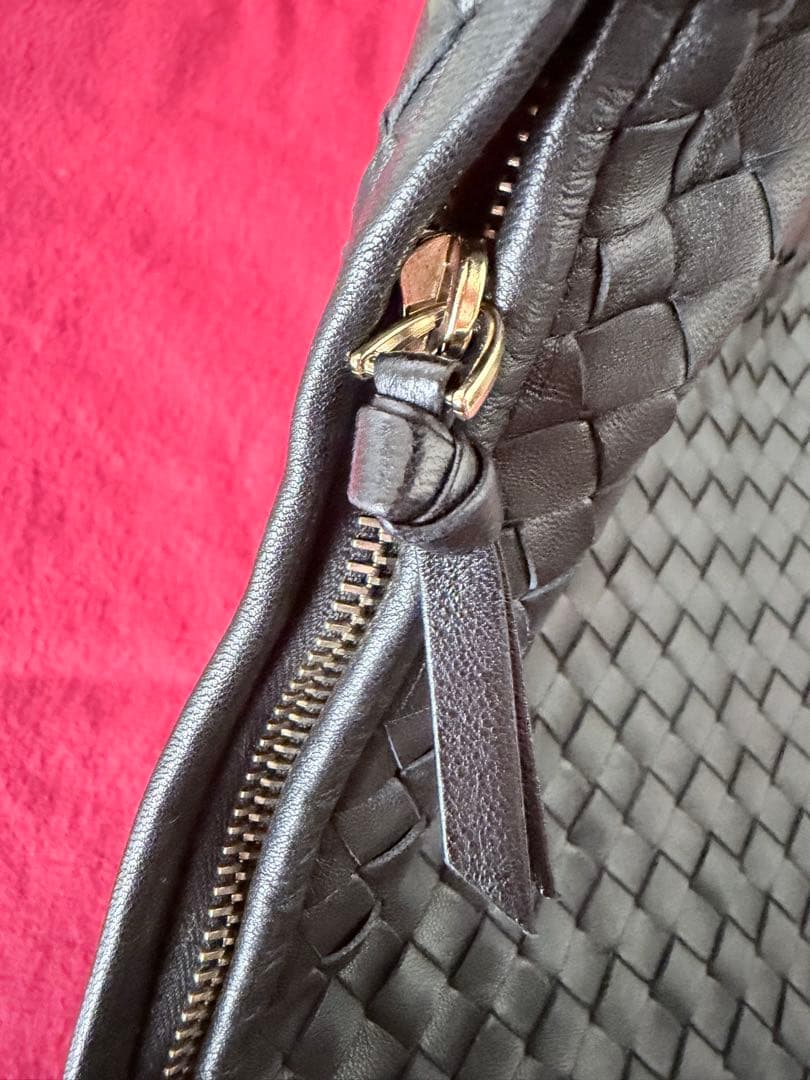 ボッテガヴェネタBottega Veneta☆ホーボーショルダーバック☆ブラック