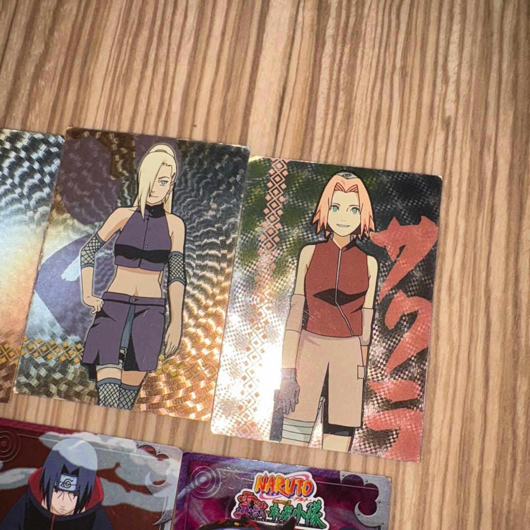 d*3様 ナルト　トレーディングカードガム　エッチングカード　まとめ売り