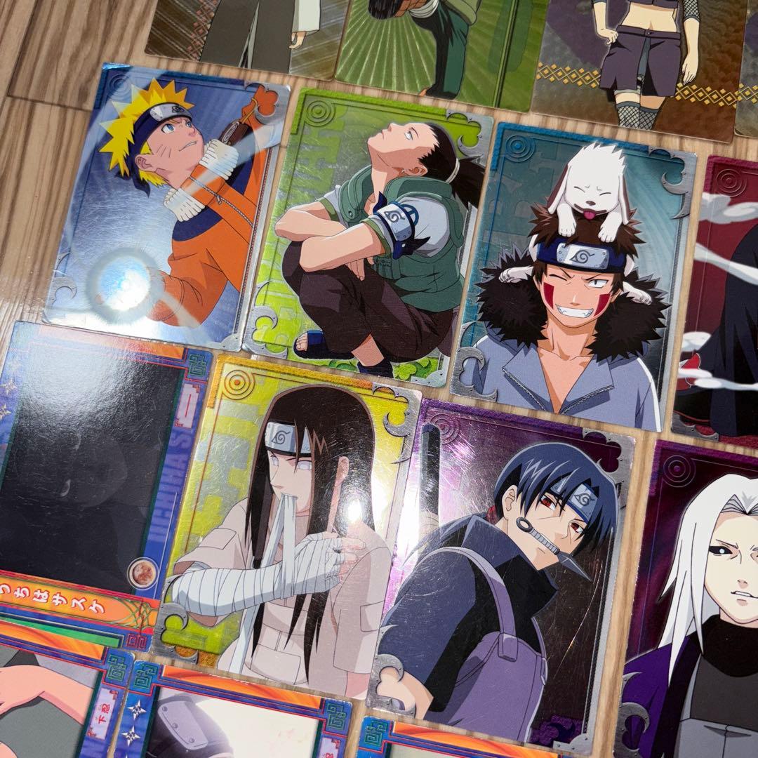 d*3様 ナルト　トレーディングカードガム　エッチングカード　まとめ売り
