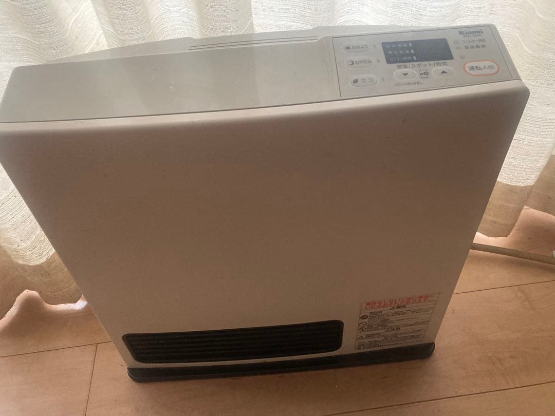 東邦ガス リンナイ ガスファンヒーター 都市ガス用 RC-24FHC ガス