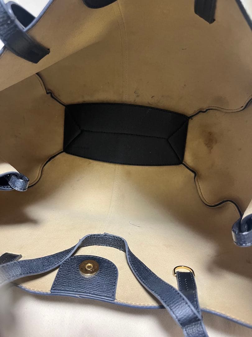 POLÈNE ブラック ショルダーバッグ