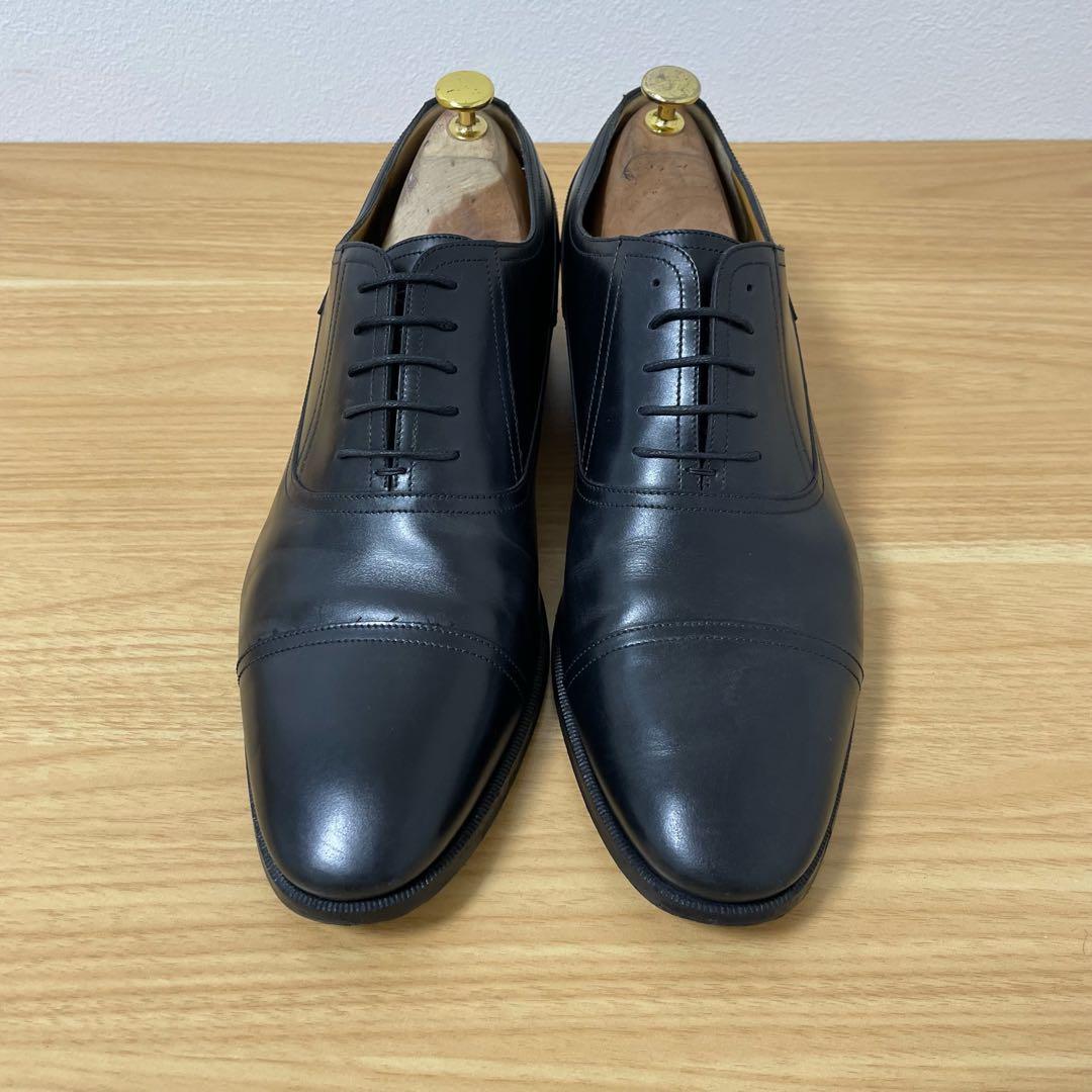 グッチ 547662 バック ロゴ ストレート チップ 革靴　11