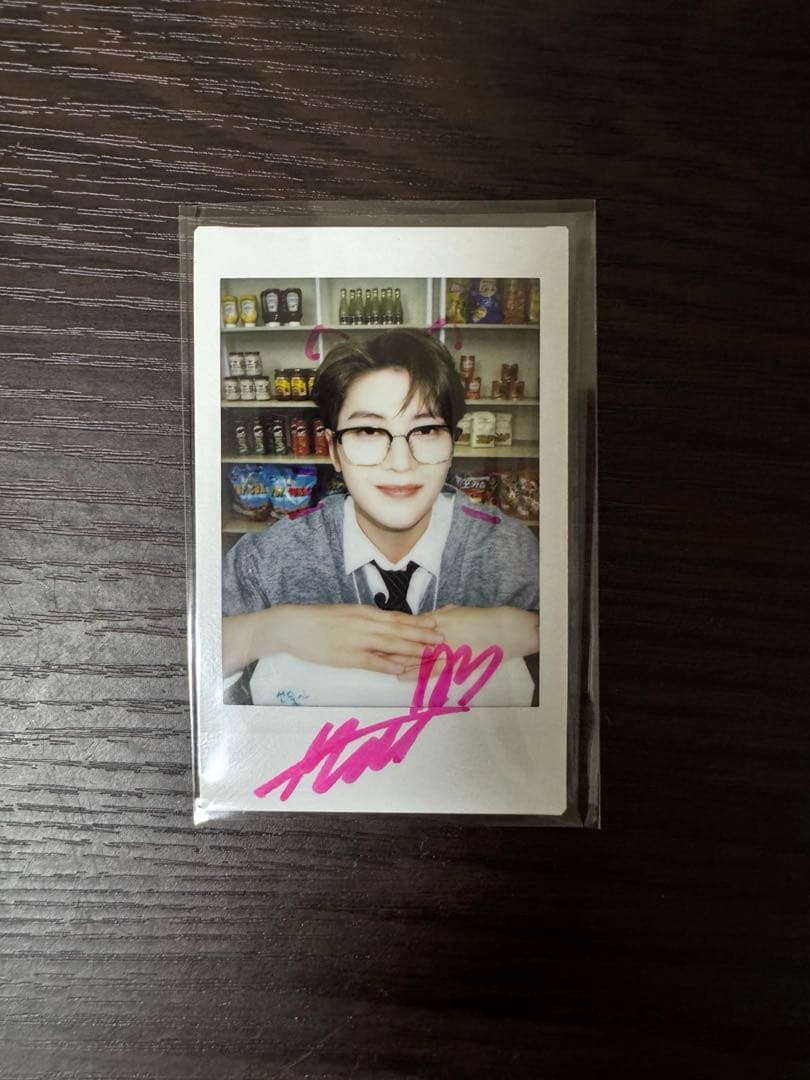 ZB1 マシュー　サイン入りチェキ ZB1 マシューサイン入りチェキ