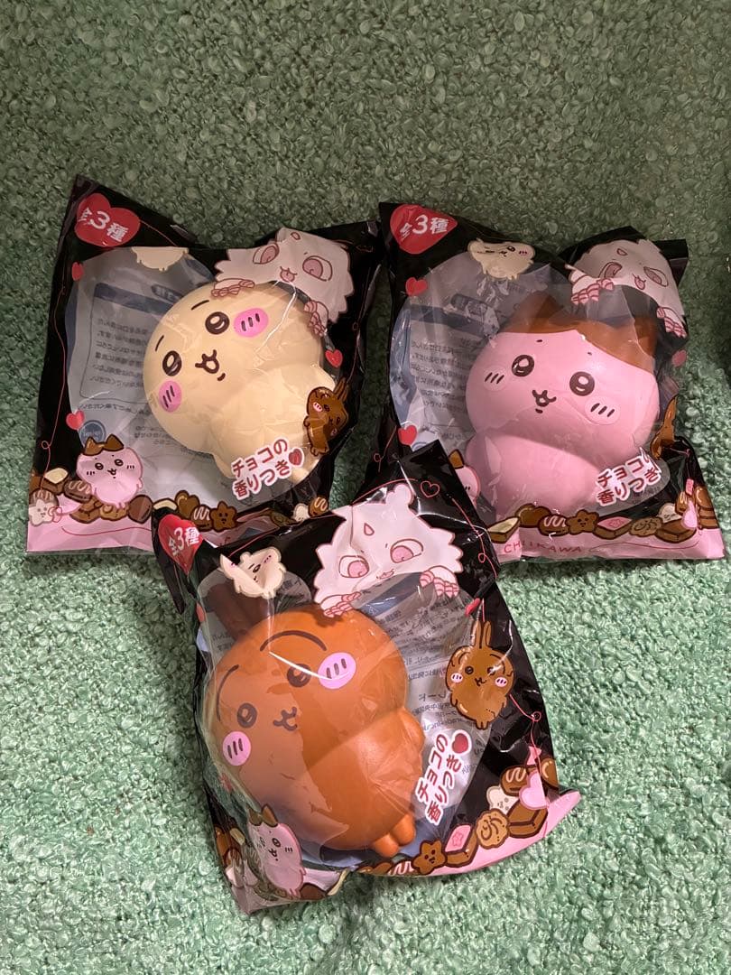 コンプ ちいかわ バレンタインスクイーズ うさぎ ハチワレ ちいかわ