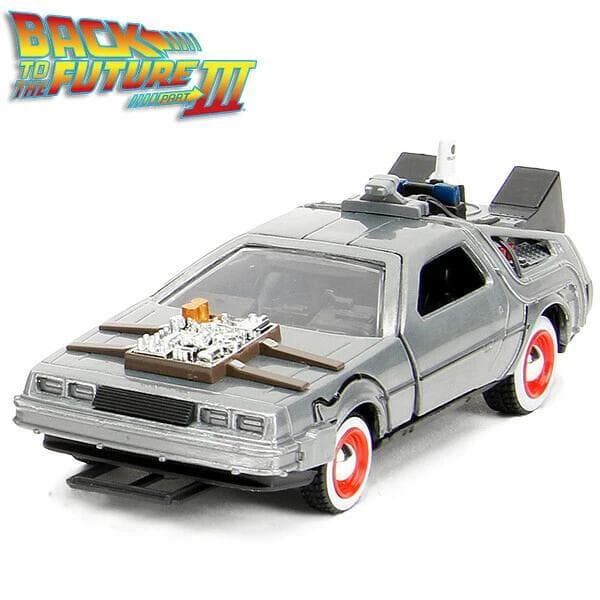 バックトゥザフューチャー デロリアン ミニカー 3台 ダイキャスト 1/32