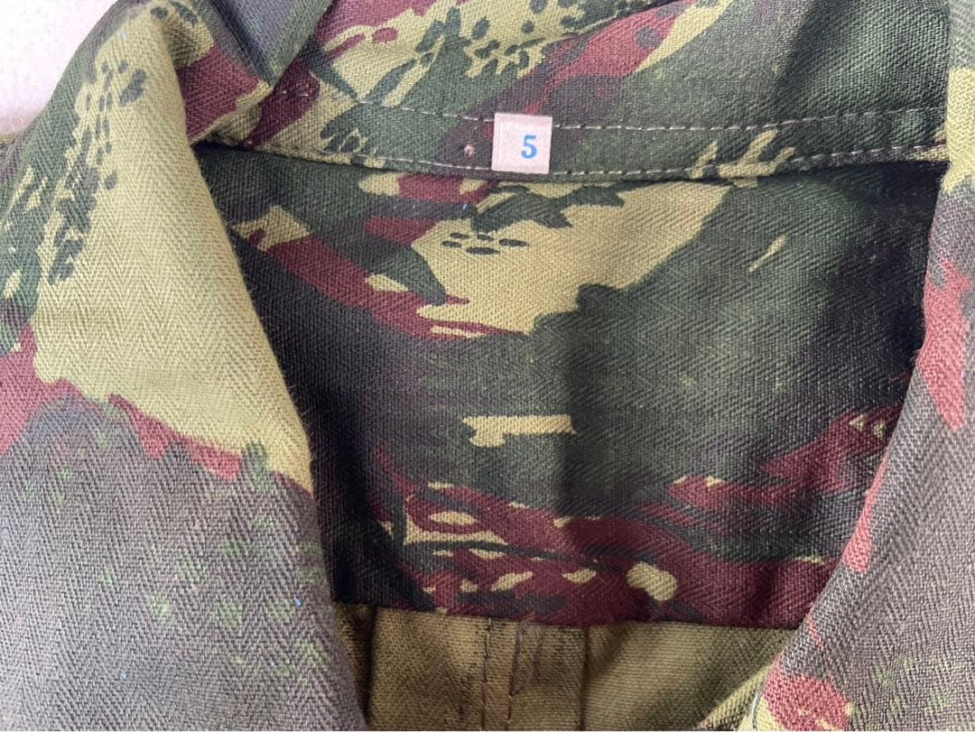 ポルトガル陸軍リザート迷彩ジャケット5サイズ未使用品