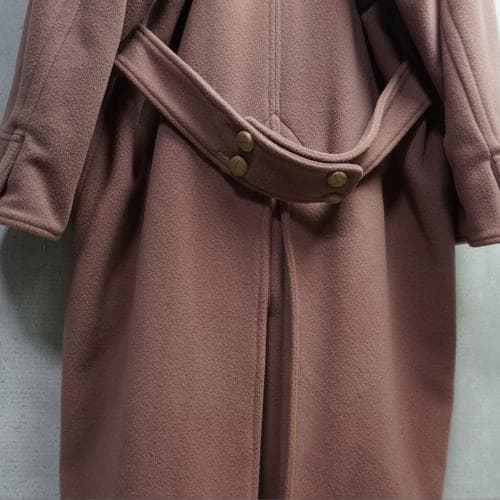 80s ウールコート 肉厚 ライナー イタリア製 ヴィンテージ