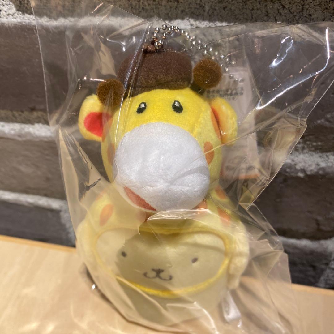 サンリオ たべっ子どうぶつ 着ぐるみマスコット ポムポムプリン キリン