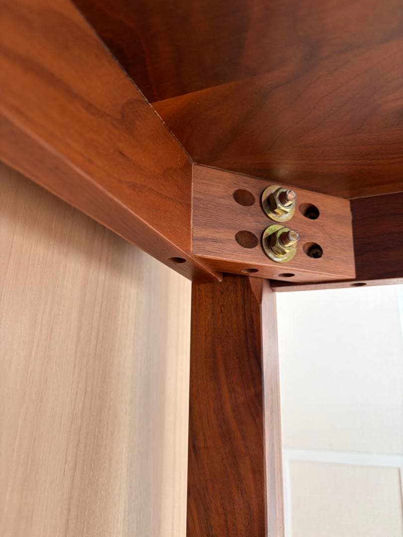 【期限付き出品】無印良品 無垢材ウォールナット テーブル 180cm