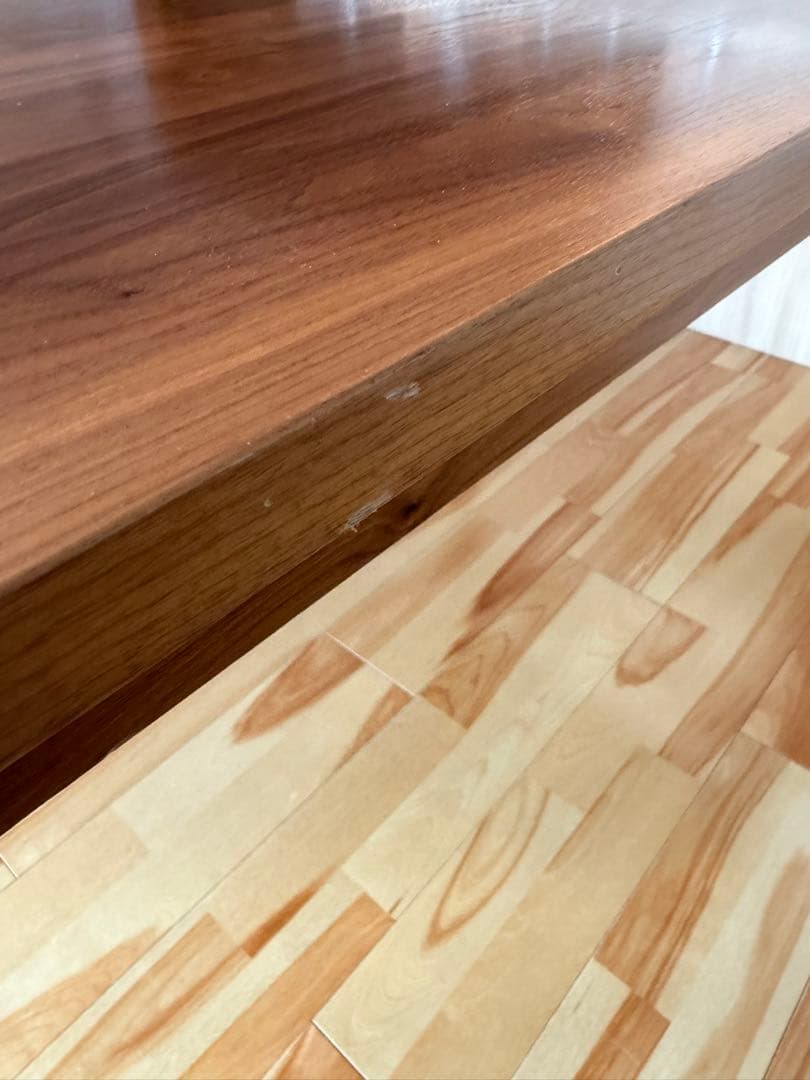 【期限付き出品】無印良品 無垢材ウォールナット テーブル 180cm