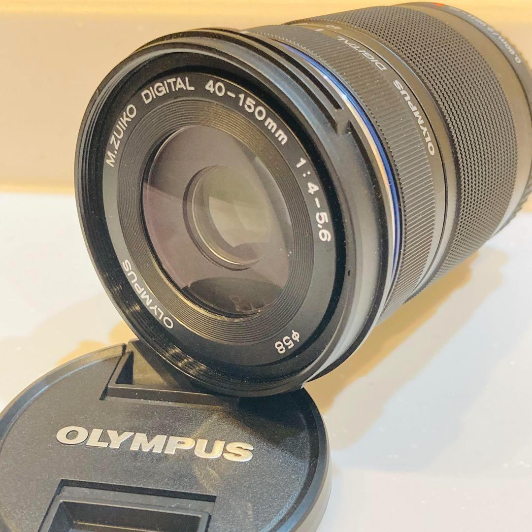 0716 美品 オリンパス M.ZUIKO 40-150mm F4.0-5.6R オリンパス M.ZUIKO DIGITAL ED 40-150mm F4.0-5.6 [ブラック] 価格